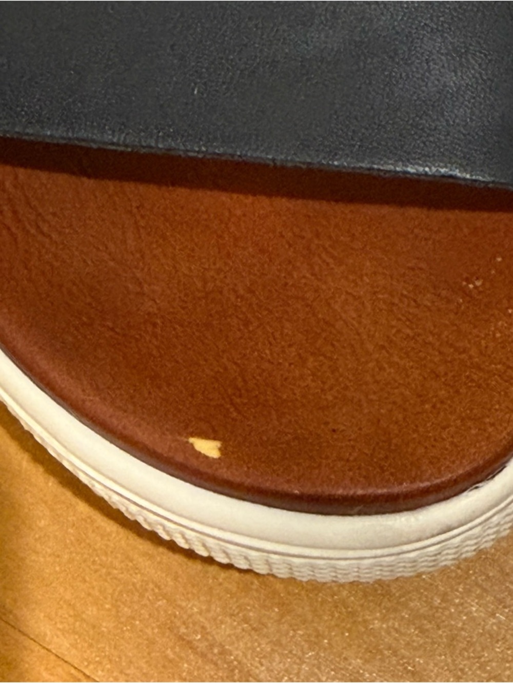 MIA Black and Brown Platform Ankle-Strap Sandals - Picture 5 of 7